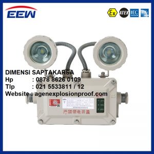 Lampu LED Emergency Mata Kucing Explosion Proof