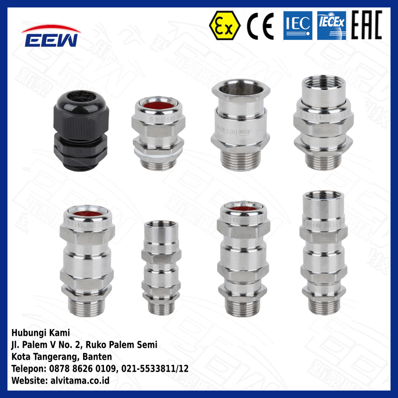 Jual Cable Glands Explosion Proof Type BDM