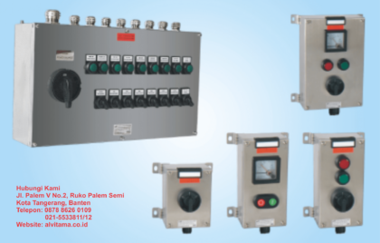 Jual Control Box Explosion Proof Type CZ1340