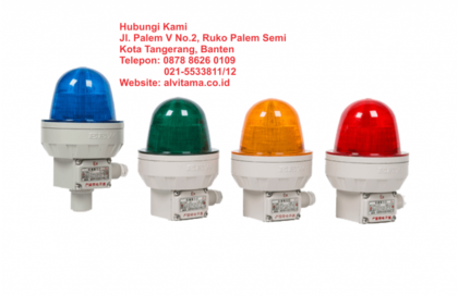 Jual Signal Visual Sirine Explosion Proof Type BJD96